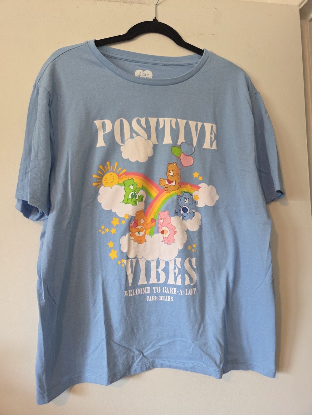 Adorable Care Bears T-Shirt "Positive Vibes"